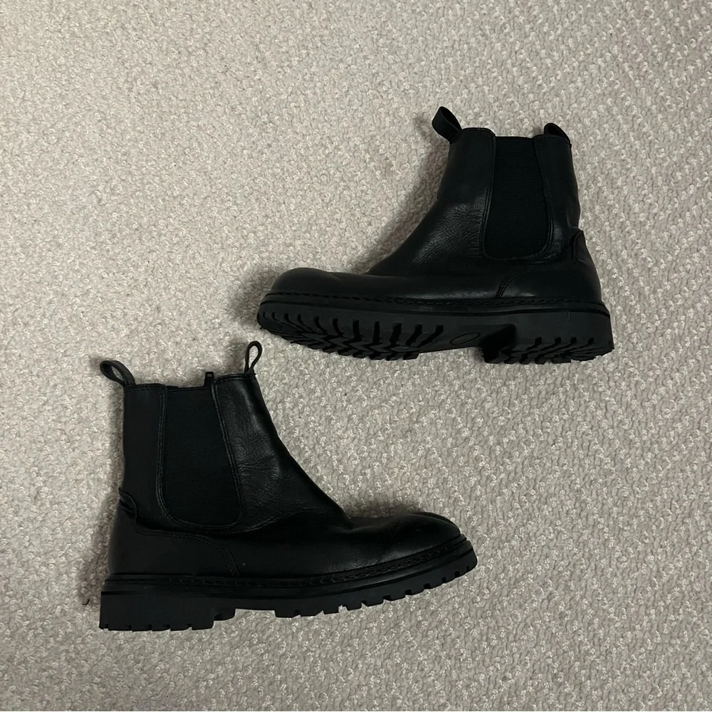 Zara Leather Boots